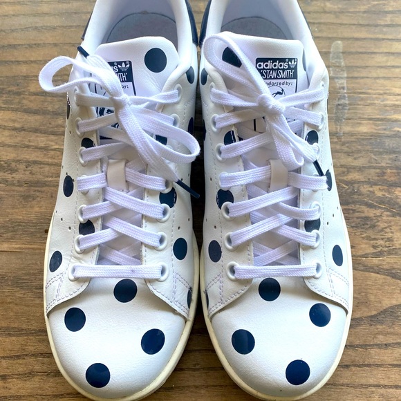 Rare Adidas Stan Smith Polka Dot Shoes 